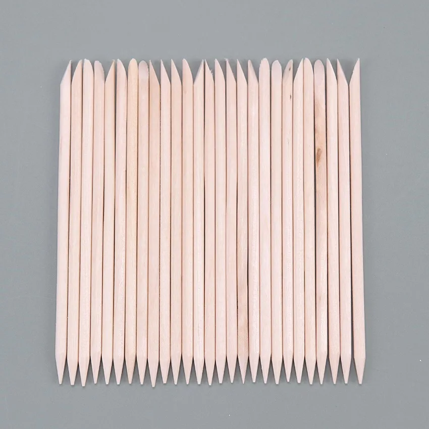 100 деревянный толкатель для кутикулы удалитель дизайн ногтей палочки из