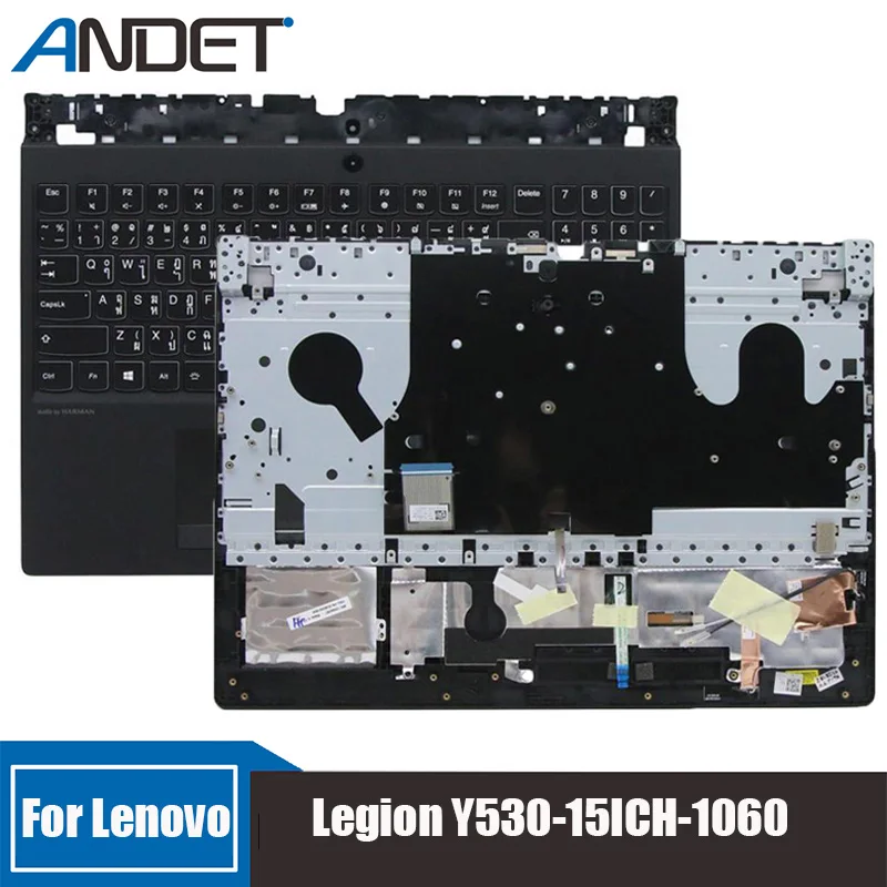 

Новая Оригинальная тайская Клавиатура для ноутбука Lenovo легиона с подсветкой и сенсорной панелью, верхний корпус 5CB0S91800