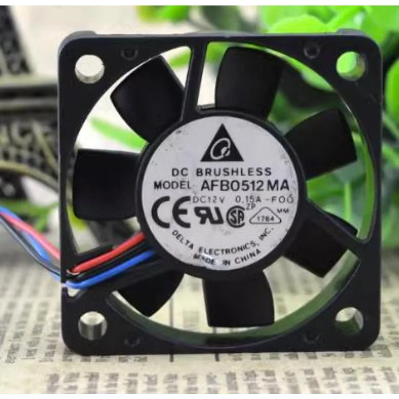 

Original CPU Fan for Delta AFB0512MA 5010 12V 0.15A 5cm 2-wire Cooling Fan 50*50*10mm