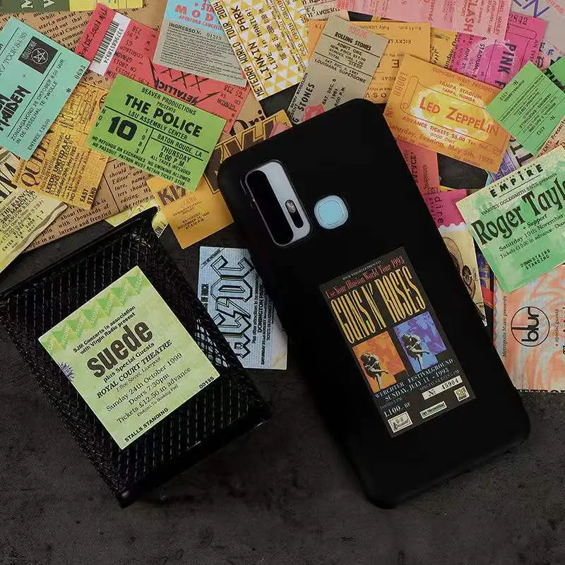 43 шт. в наборе билет стиле рок-группы водонепроницаемая фотосессия Цветочная