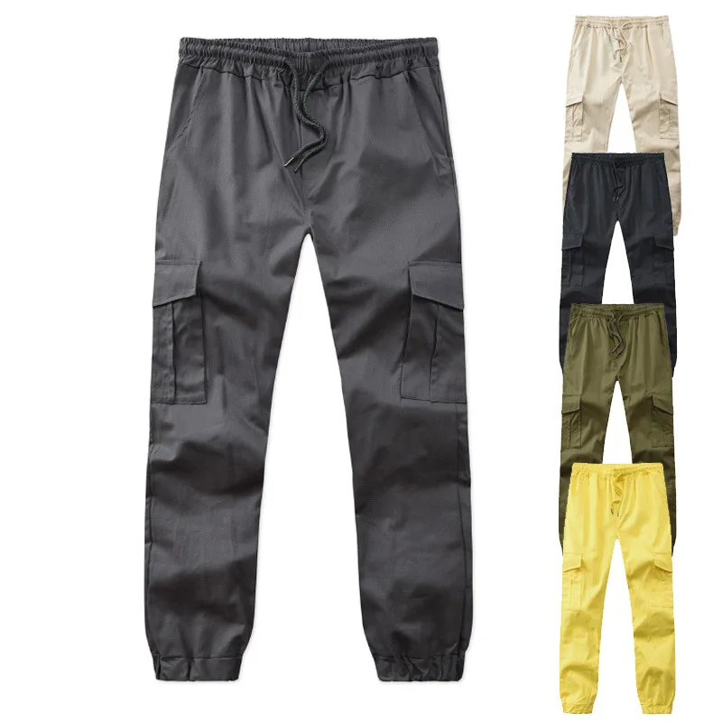 

2022New Men's Casual Pants Loose Straight Pants Trousers Men's Casual Fashion Trends Trousers
