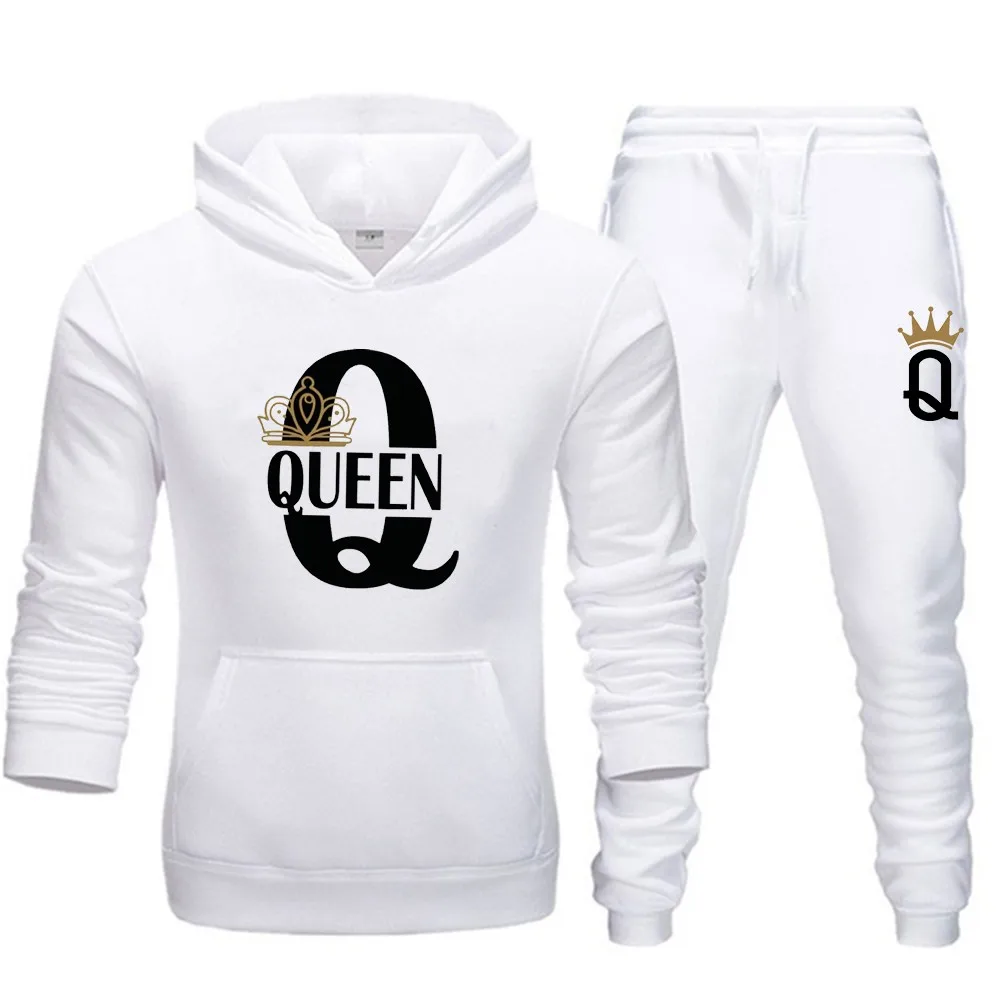

New Two Piece Hoodie + Pants Men's Tracksuit Tracksuit Casual Streetwear Men's Tracksuit Tracksuit