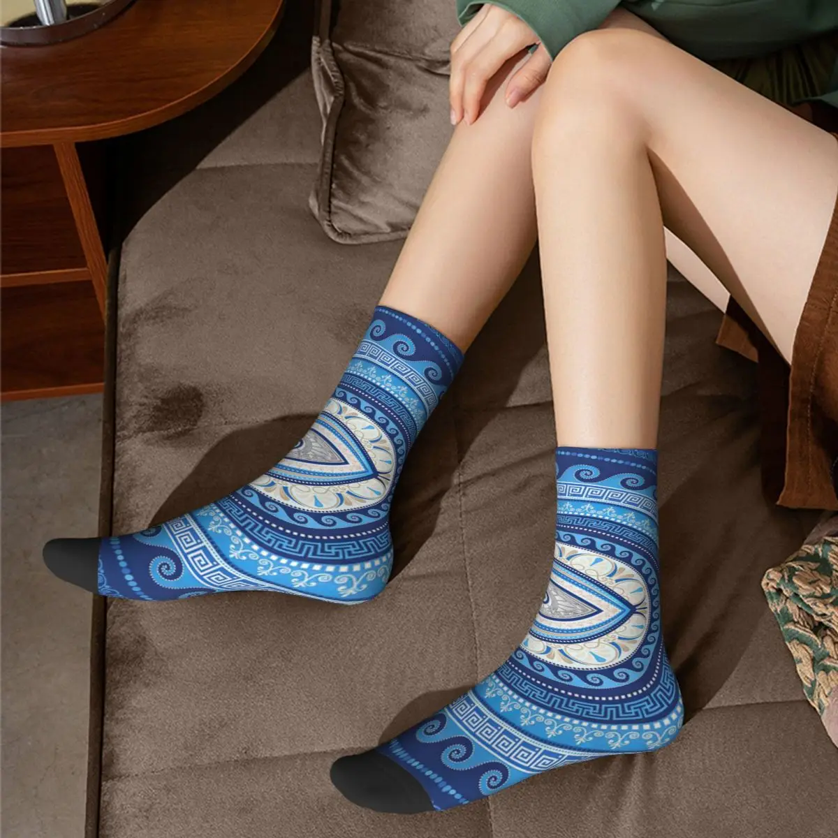 Греческие мужские и женские носки Mataki греческие злые унисекс