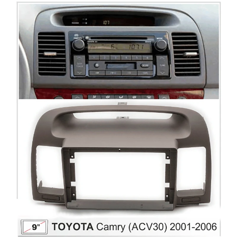 

Магнитола для Toyota Camry 5 2001-2006, типоразмер 2Din