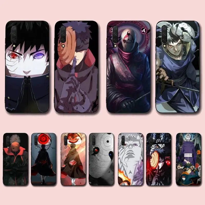 

BANDAI Naruto Uchiha Obito Phone Case for Xiaomi mi 5 6 8 9 10 lite pro SE Mix 2s 3 F1 Max2 3