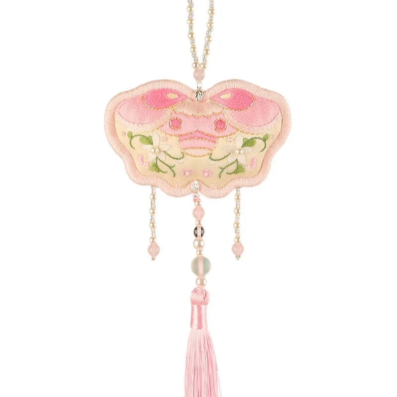 Вышивка пин-фу сделай сам саше вышивка крестиком кисточка подвеска мир материал