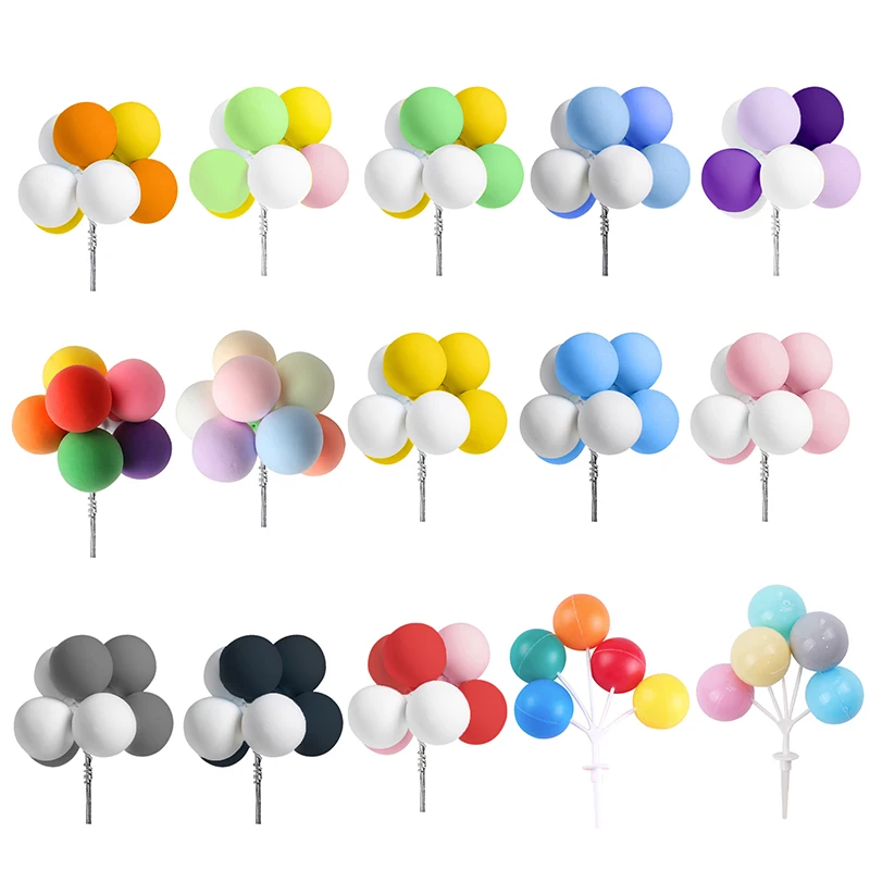 Воздушный шар торт Топпер в форме облака рандомный воздушные шары на день
