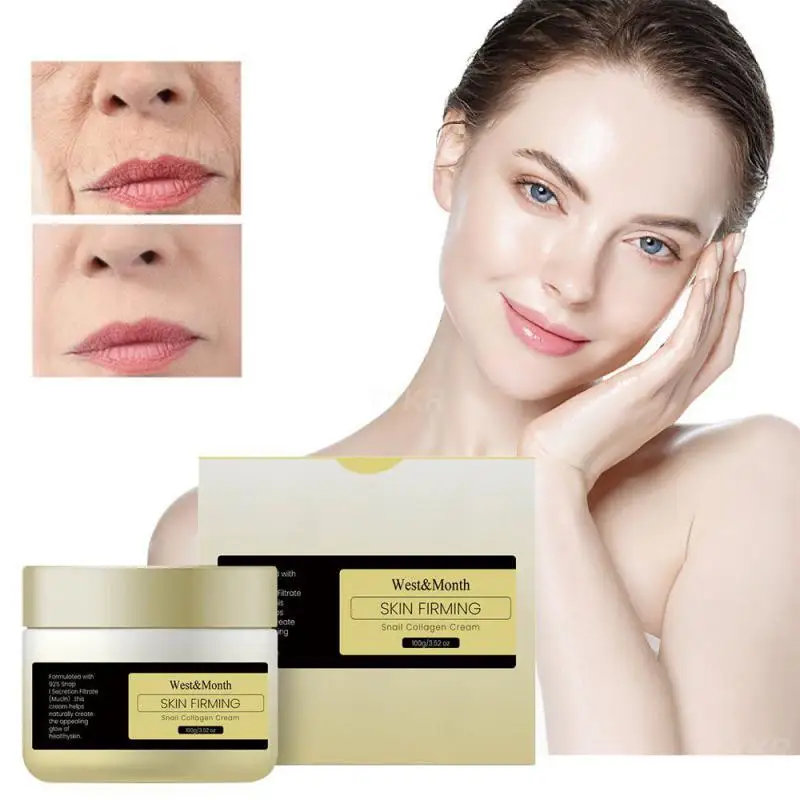 

С улиточным коллагеном укрепляющий коллагеновый крем омолаживающий отбеливающий крем, подтягивающий укрепляющий питательный корейский с...