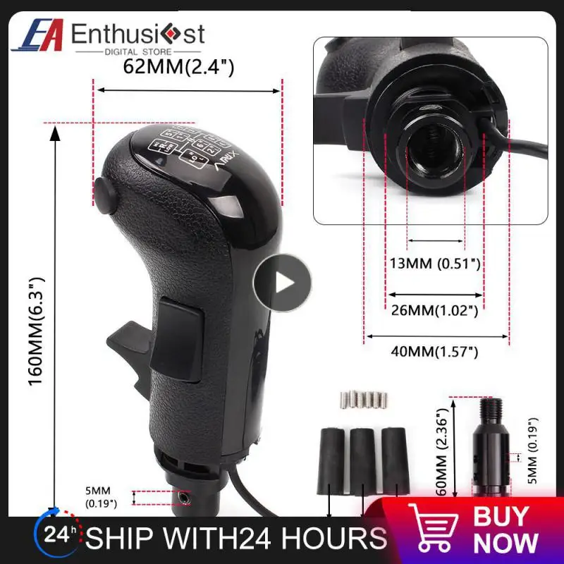 

For Tmaster Th8a Variable Speed Shifter Knob Shifter Head Shift Knob Usb Simulator Fit For G25 G923 Manual Gear G27 G29