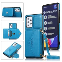 leather phone case for samsung galaxy a13 a22 a82 a72 a52 a42 a12 a32 a71 a51 a41 a31 a02s a11 a21s m51 wallet card pocket cover