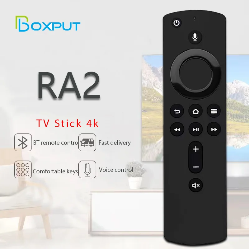 

RA2 Smart Voice Air Mouse Replacement Remote Controller L5B83H Compatible with A-mazon Fire TV Stick 4K Remote Control