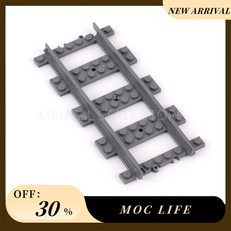 Поездная дорожка прямая строительные блоки технологические кирпичи сделай сам