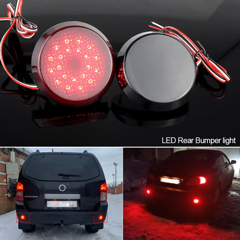

Светодиодный отражатель заднего бампера для Toyota Corolla Sienna SE PATHFINDER Scion IQ xB, тормозной фонарь заднего хода