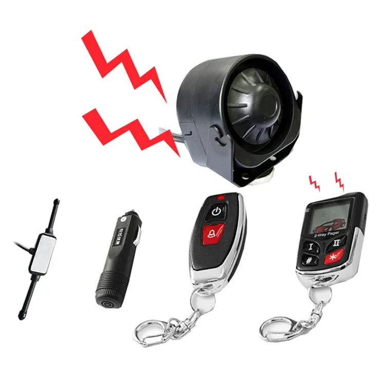 Vjoy Беспроводная автомобильная сигнализация без установки с дистанционным
