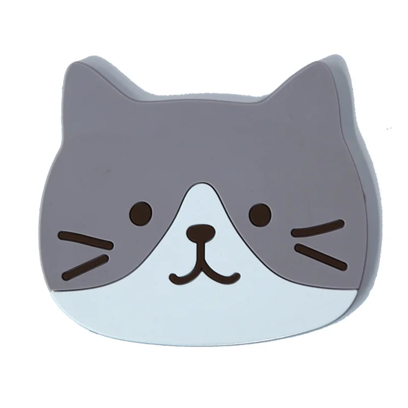 Creative Cute Cat Table Placemat Waterproof Heat Insulation Anti-Slip Bowl Pad Cartoon Milk Coffee Coaster for Kitchen Tableware