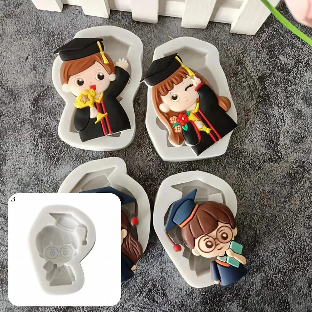 

Useful Fondant Mold Dishwasher Safe Rounded Edge Candy Mold Easily Relief Cookie Mold Baking Assistant Clay Mold