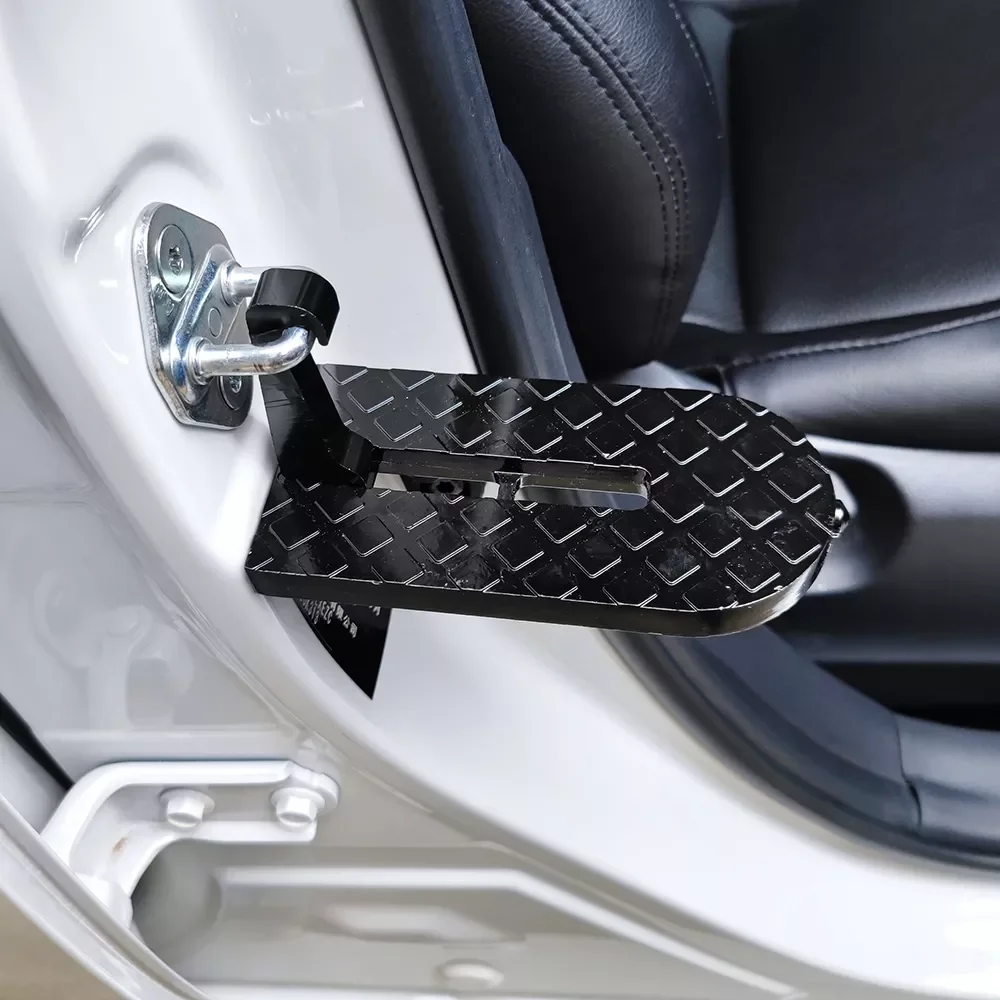 

Foldable Auxiliary Pedal Roof Pedal Foldable Car Vehicle Folding Stepping Ladder Foot Pegs Easy Access Car Accessories