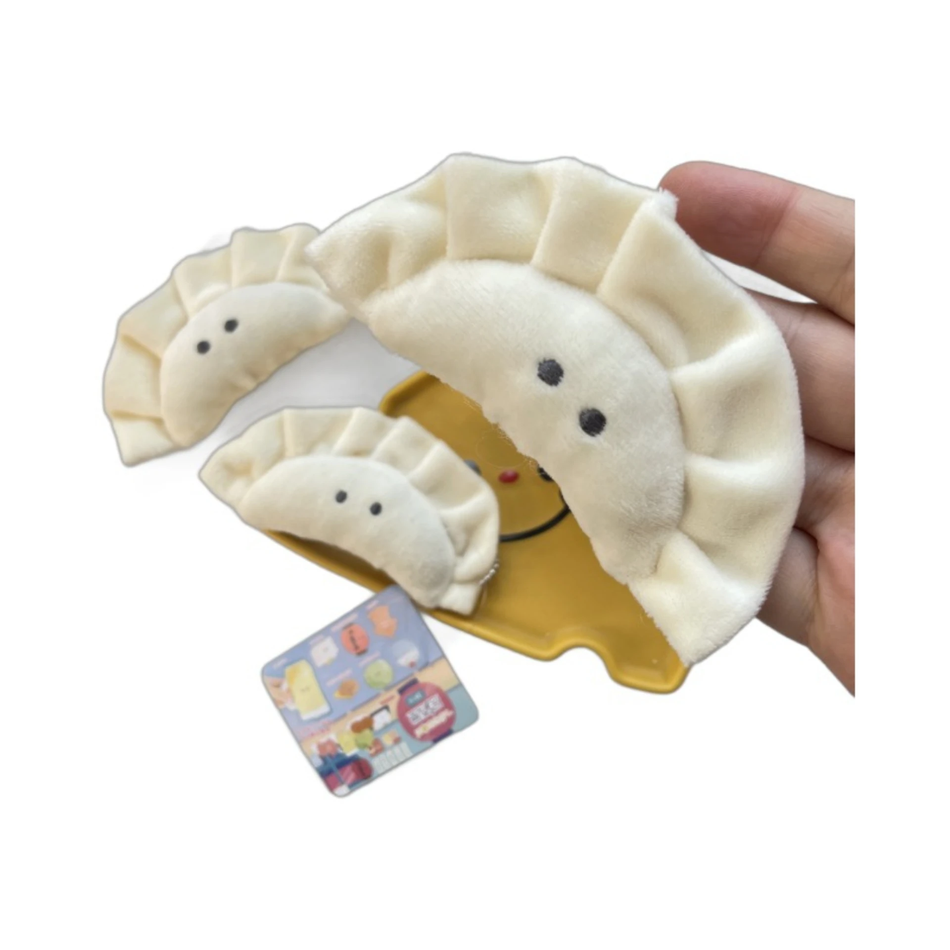 Мультяшная имитация пельменей искусственная игрушка мини-рюкзак подвеска