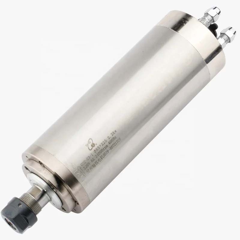 

HYCNC HQD 2.2kw Water Coolded Spindle Cnc Router Spindle Motor Wood Cut 85mm Diameter Engraving Milling Woodworking Motor