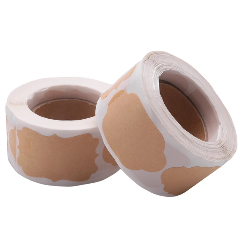 

Пустые наклейки-этикетки, Подарочные наклейки, ярлык, ярлык для праздничной бутылки и пищевых банок, 1,2 х 2 дюйма