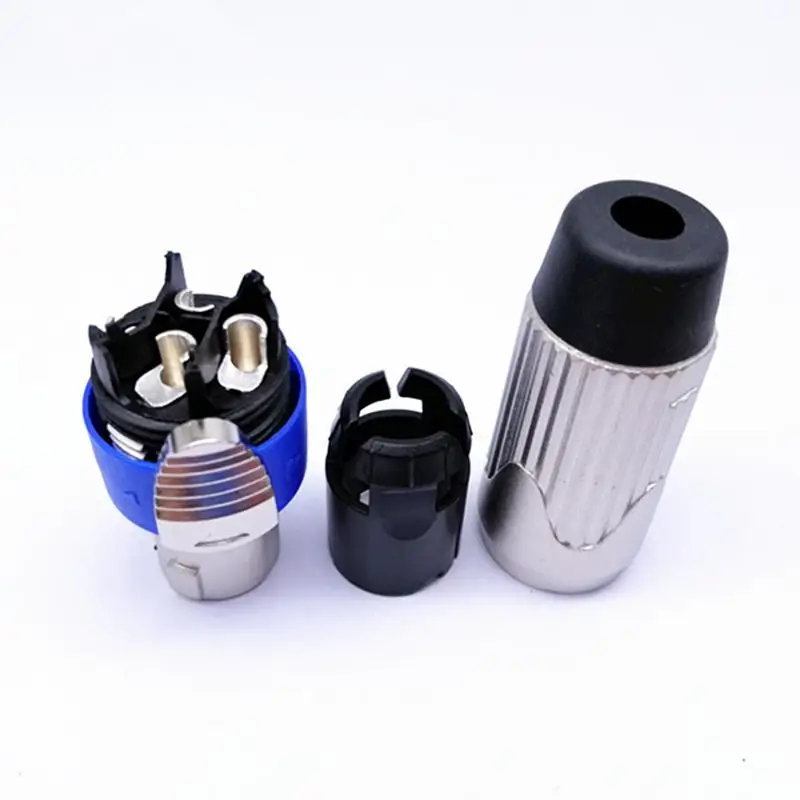 wa wtyczka adapter 4-biegunowy kabla audio złącze wzmacniacza głośnikowa wielofunkcyjny
