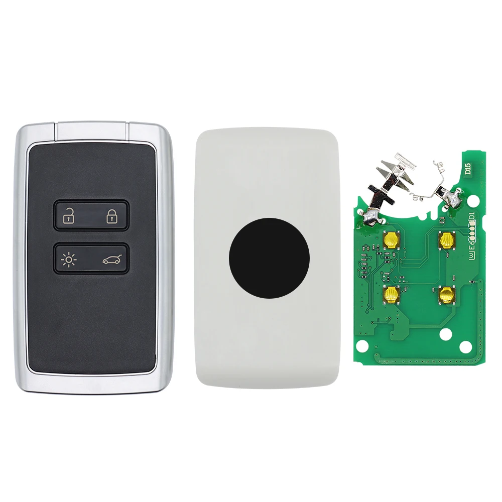 

AOKTOOL 434 МГц AES 4A PCF7945M Renault Remote Renault Megane 4 Card Megana 4 Key Talisman Kadjar Key Espace 5 Key Megane IV Key