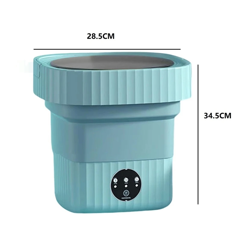 Складная стиральная машина портативная маленькая мини-машина для чистки нижнего