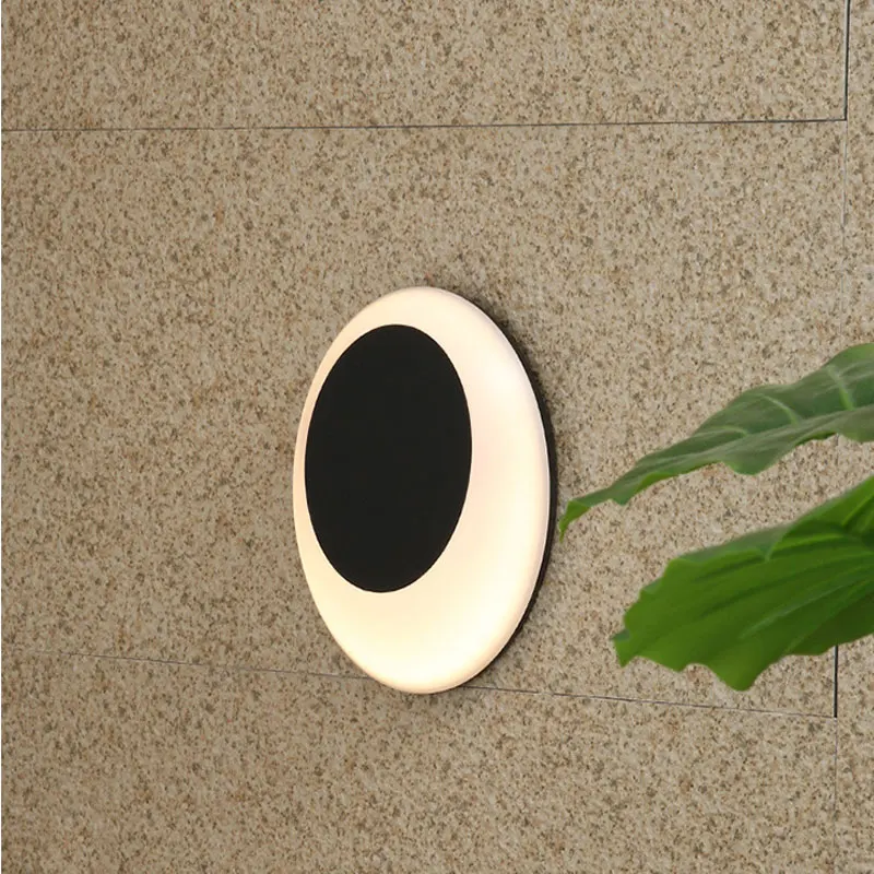 Простой настенный светильник светодиодный алюминиевый уличный