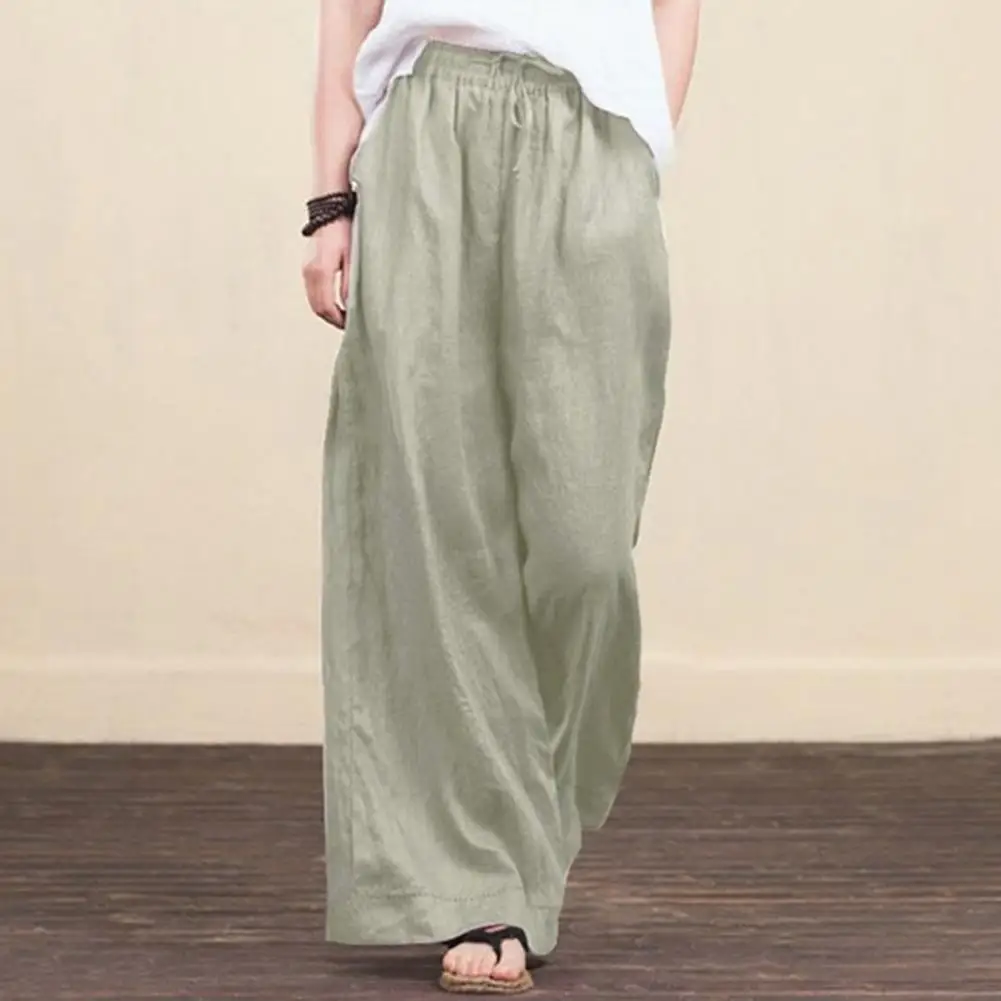 

Elegant 4 Colors Optional Casual Spring Summer Women Trousers fio Office