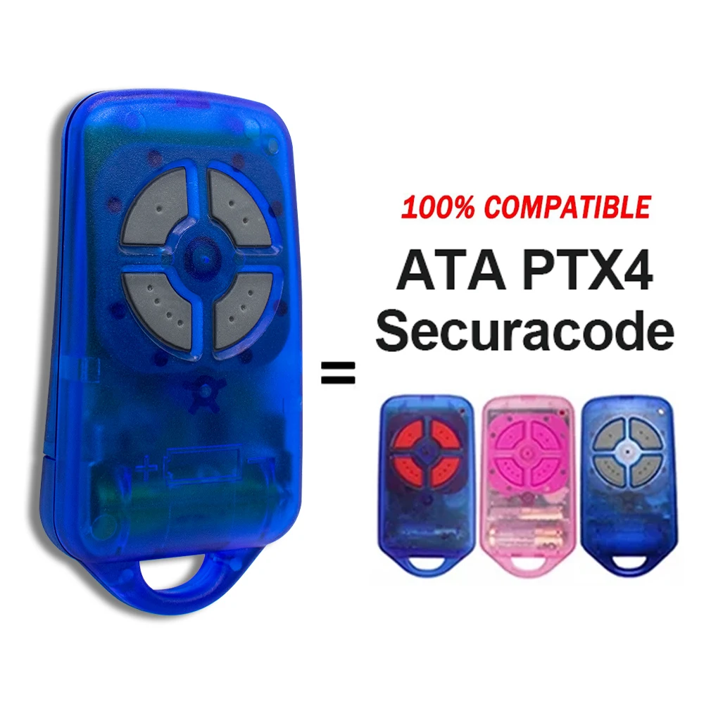 1-20 шт. ATA PTX-4 SecuraCode пульт дистанционного управления для гаражных дверей 433 92 МГц