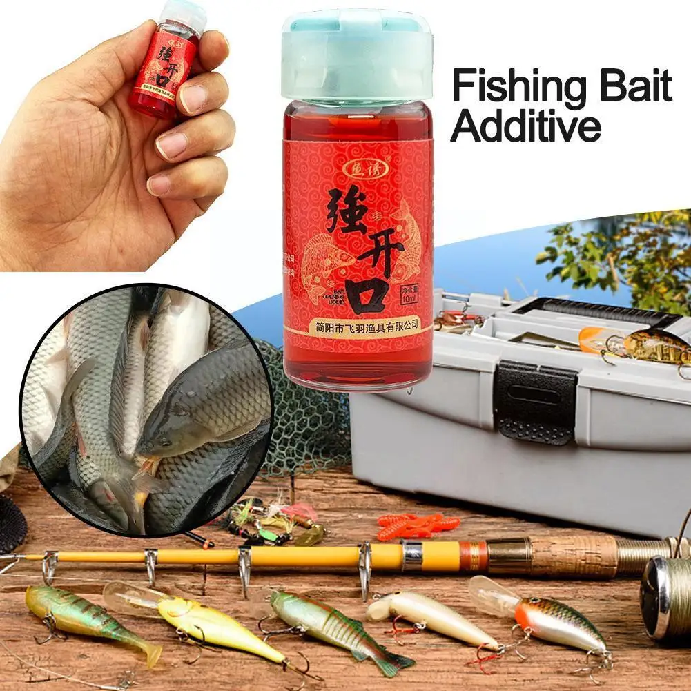 

10ML Fish Attractant Lures Baits Concentrate Fishing Additive Accessories Liquid Carp Fishing Fish Gear Scent Tackle Freshw N8N9
