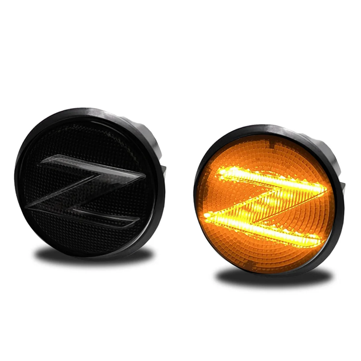 Автомобильные светодиодные боковые габаритные указатели поворота для Nissan 350Z Z33