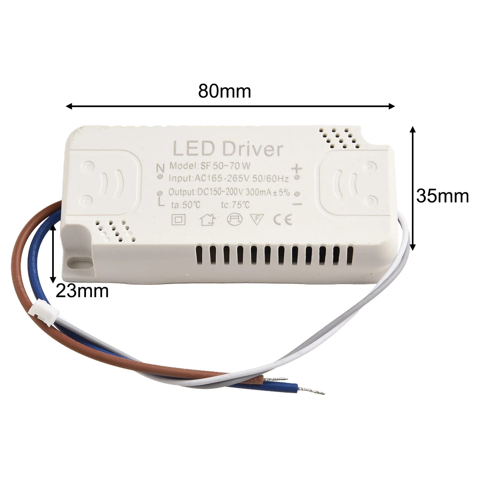 Электронный драйвер светодиода трансформатора 1 шт. AC180-265V50/60HZ ток DC150-240V240mA