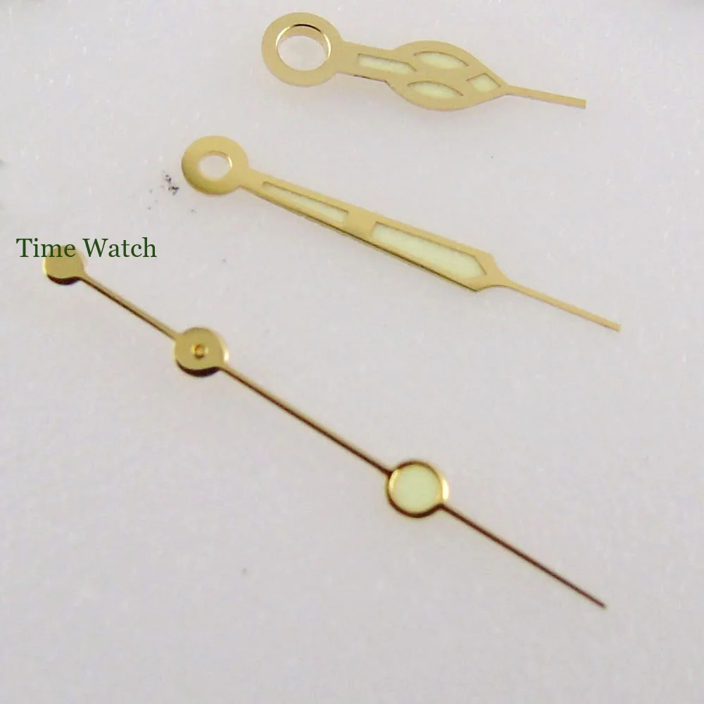 Для NH35 NH36 4R36 7S36 7009 стрелки часов светящиеся черные/красные/желтые/золотые/синие