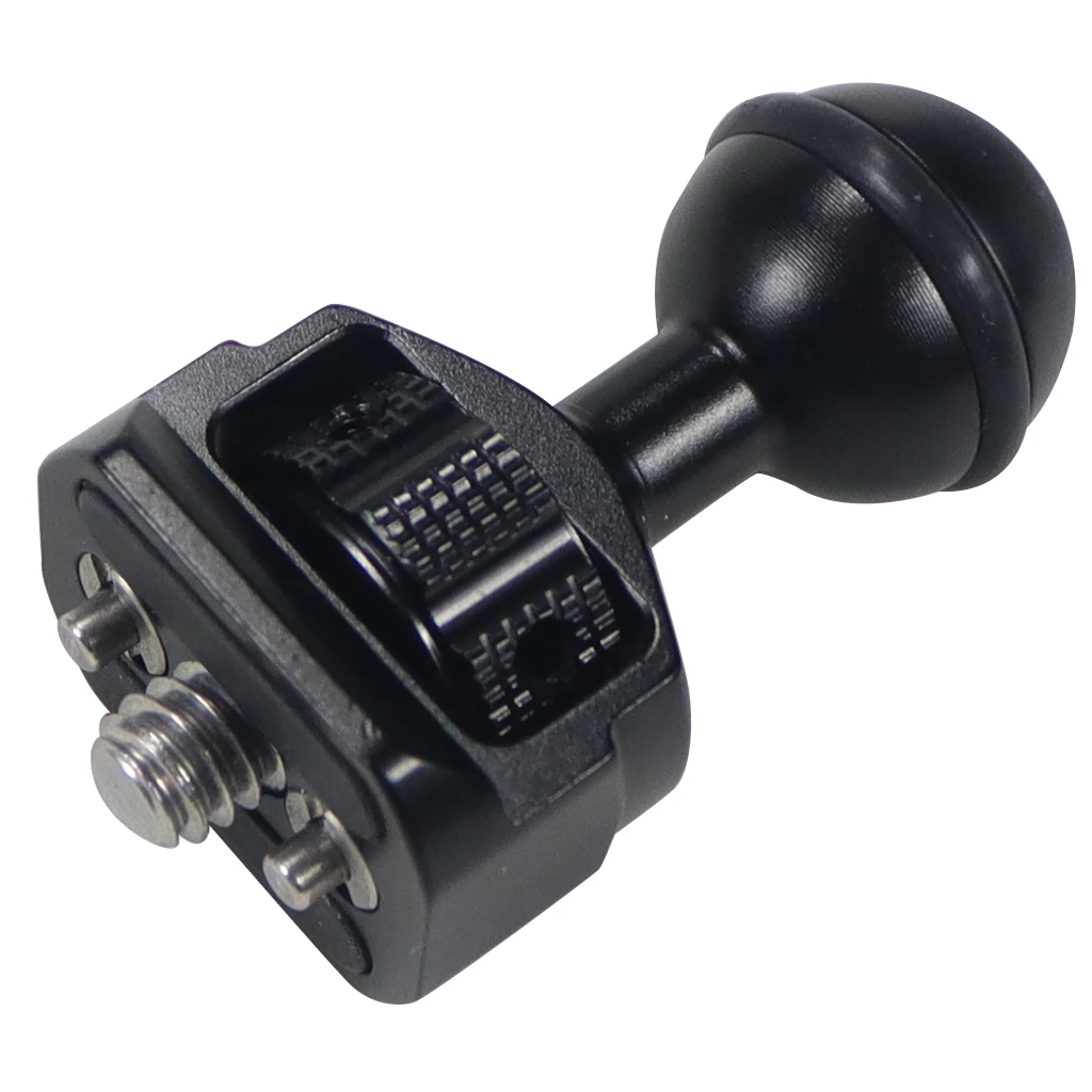 2PCS Dia 20mm Ballhead Ball Head to 1/4 3/8&quot Tripod Mount Adapter w Arri Locating Pins For DSLR Camera Cage Magic Arm Monitor - купить по