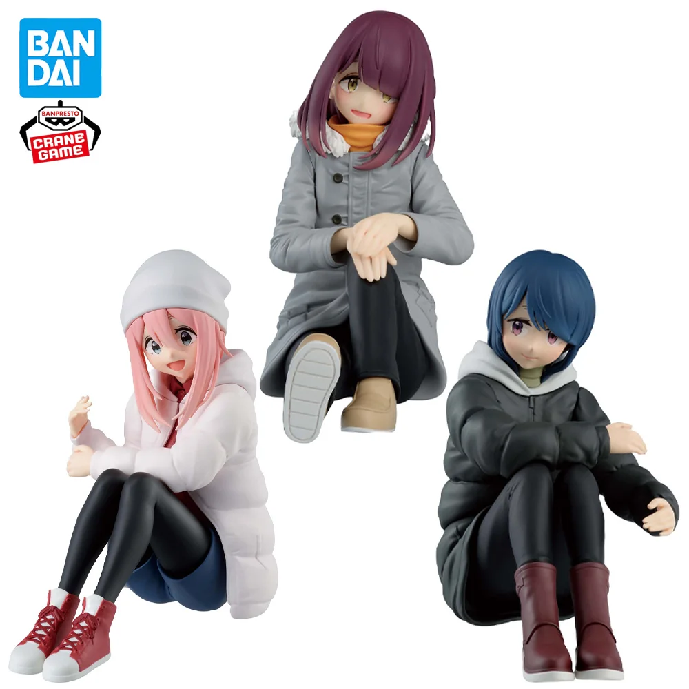 В наличии оригинальная фигурка BANPRESTO Yuru Camp SEASON3 Nadeshiko Kagamihara Shima Rin Ayano Toki