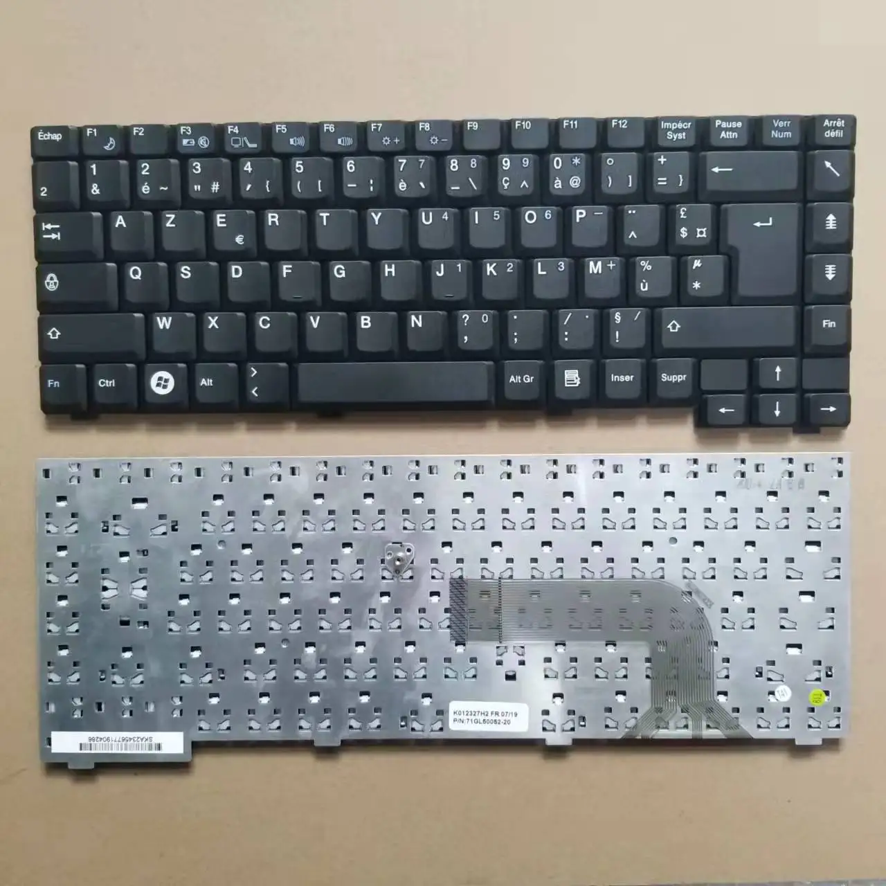 

New For Fujitsu AMILO PA1510 PA2510 PI1505 PI1537 PI1556 PI2515 Series French FR Clavier Laptop Keyboard Black K01232H2