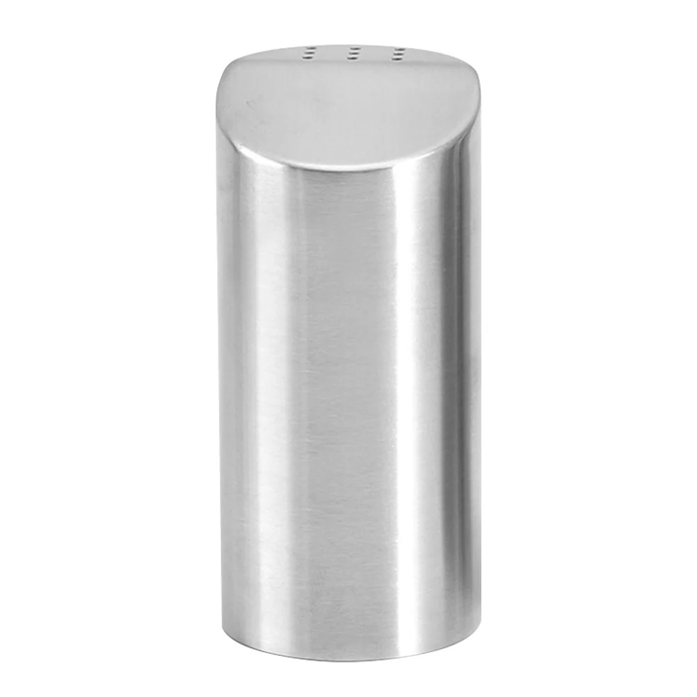

Seasoning Bottle Stainless Steel Powder Shaker Salt Pepper Dispenser Dredge Containers
