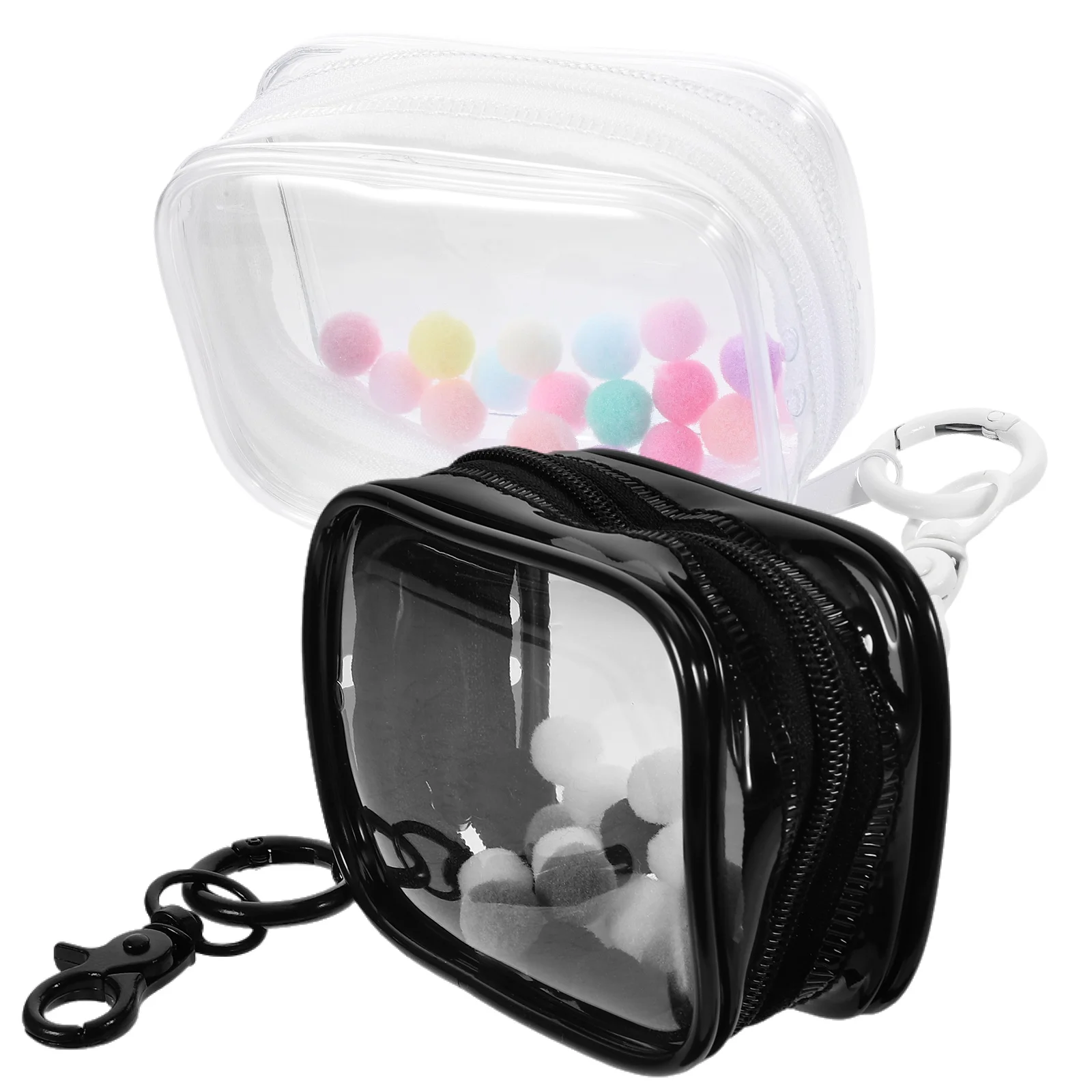 

2 Sets Collection Box Walk Baby Display Stand Plastic Clear Figure Container