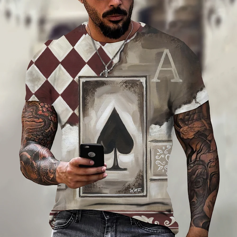 

Мужская футболка с коротким рукавом и круглым вырезом, размеры до 6xl