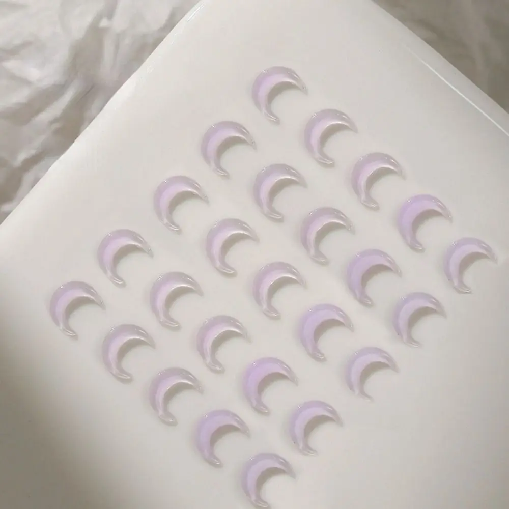 

3D Gems DIY Charms Rhinestone Crescent Shape Nail Art Jewelry Manicuring Parts Nail Decoration Ice Moon Nail Charms