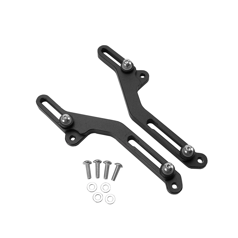 

Регуляторы лобового стекла мотоцикла для HONDA NC750X NC 750X NC750 X 2021 2022 2023 2024, аксессуары, алюминиевый кронштейн с ЧПУ для лобового стекла