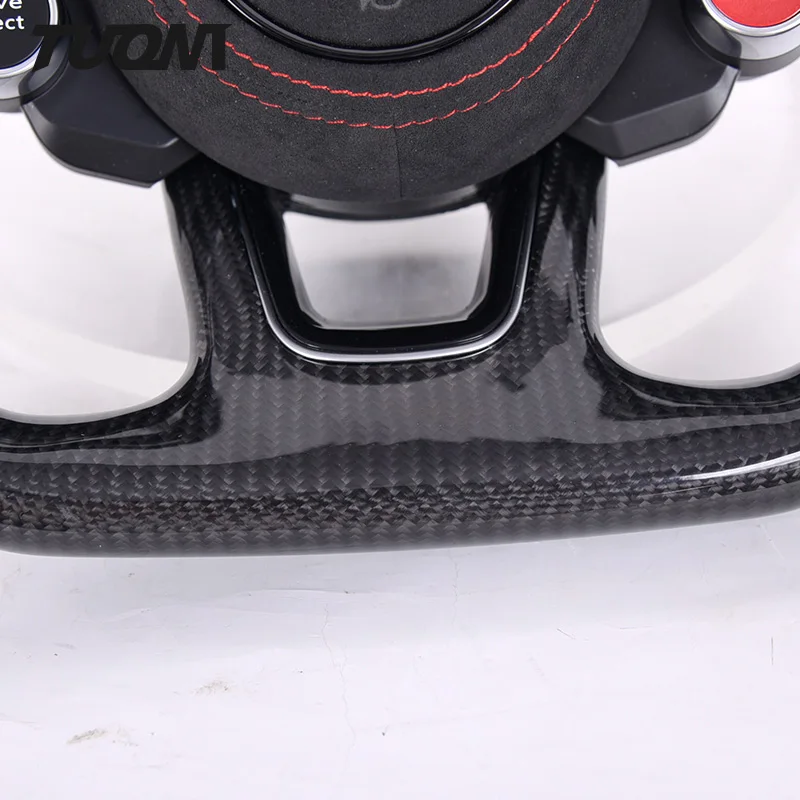 Подходит для Audi A3 8P A4 B9 A6 C7 A5 Q3 Q7 S3 8V S5 Rs3 Rs5 TTS 8J MK3 R8 SQ5 Автомобильный руль с