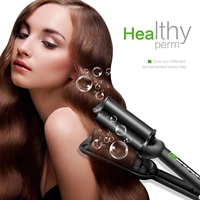 three tube curling iron big wave 32mm professional curling iron for salon and home ceramic curling iron curling iron
