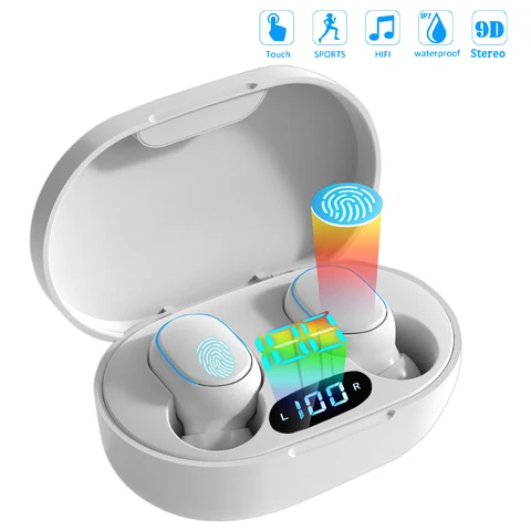 Беспроводные наушники E7S Bluetooth 5.0
