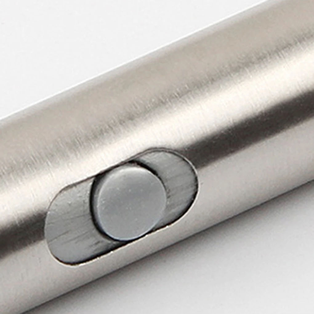 

3 in 1 USB Stainless Steel Mini Portable Super Bright LED Torch Flashlight Pen Currency Detect Function
