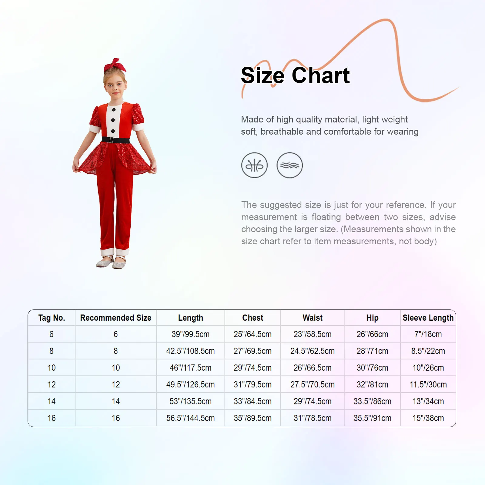 Рождественский танцевальный костюм для девочек бархатный комбинезон с баской и