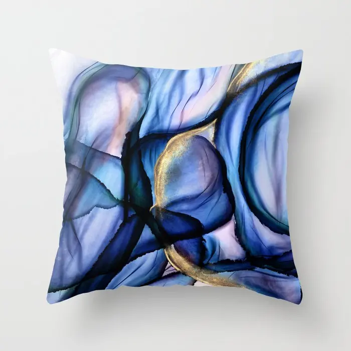 

Мемеризированная розово-синяя и бледно-розовая абстрактная наволочка, декоративная наволочка для дивана, подушки, кресла, автомобиля, наво...