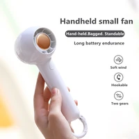 travel outdoor portable air conditioner usb rechargeable handheld mini cooling fans lightweight 2 gear adjustable air cooler