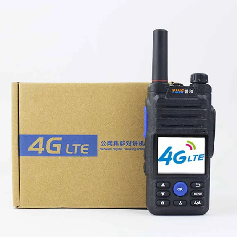 Zello Walkie Talkie Poc Wifi Blue tooth GPS Long Range Colorful Display walki talki 4G/3G/2G GPS Tracking